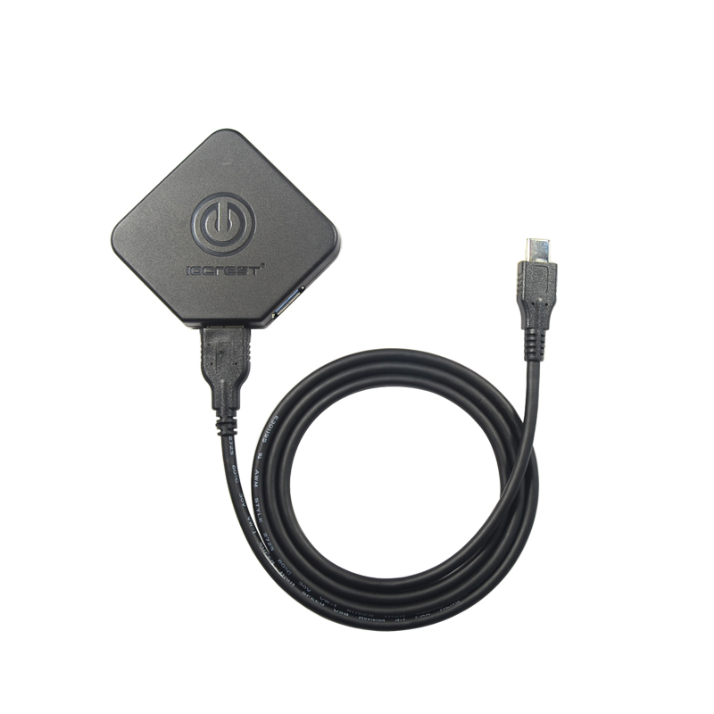 新品上市乐扩多功能HUB高速二合一USB3.1 Type-c分线器读卡器