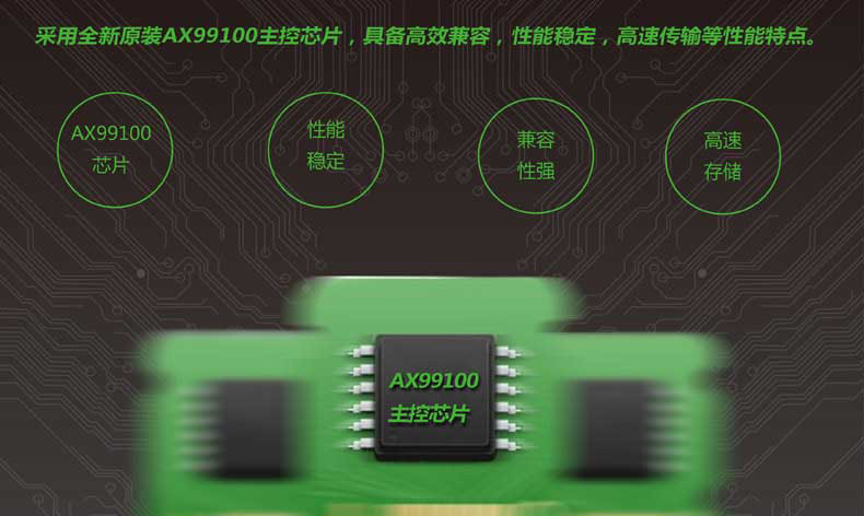 新品热荐:乐扩 PCI-E转一拖4口RS232串口卡 AX99100芯片